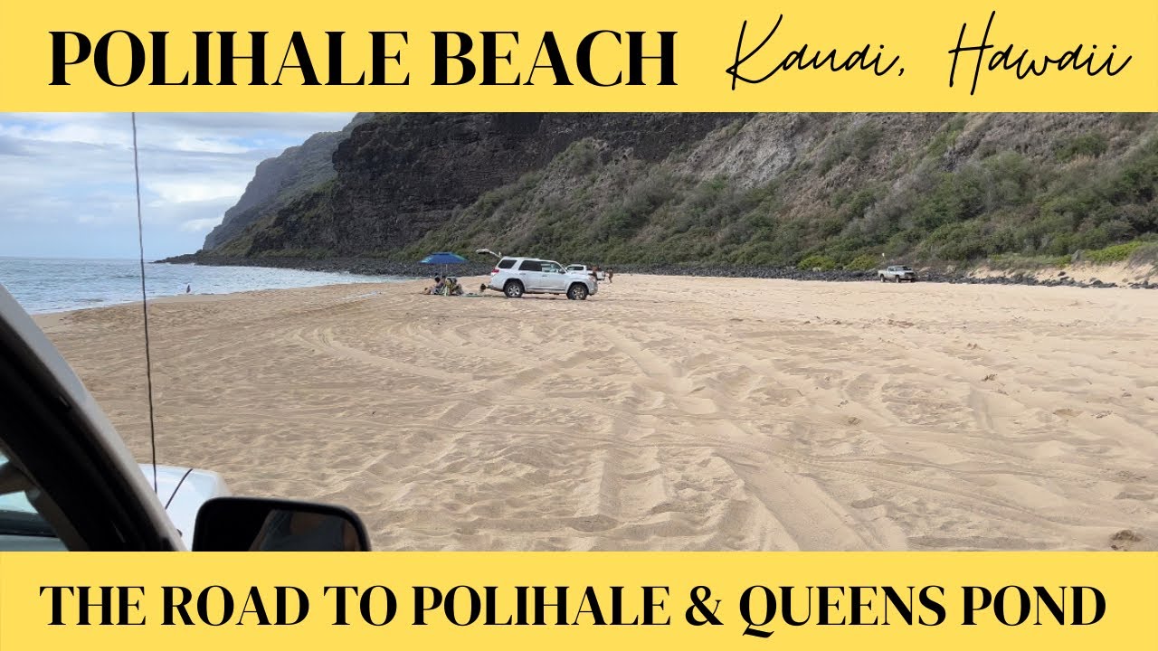 Polihale State Park & Queens Pond. KAUAI, HI.