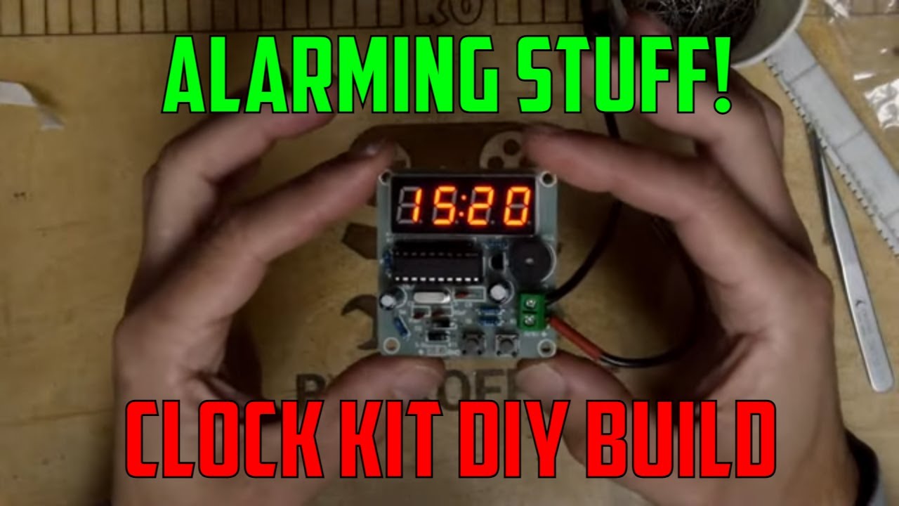 Electronic Clock Kit build from Amazon