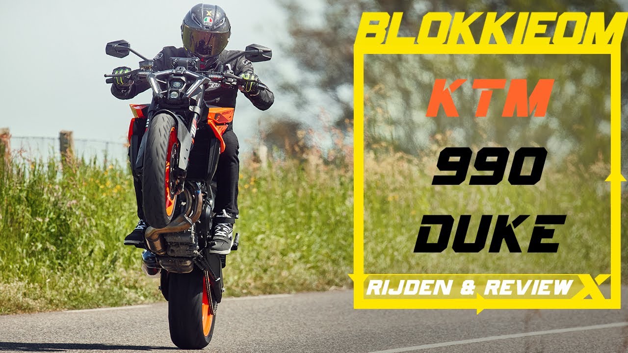 Blokkie om met de 2024 KTM 990 Duke