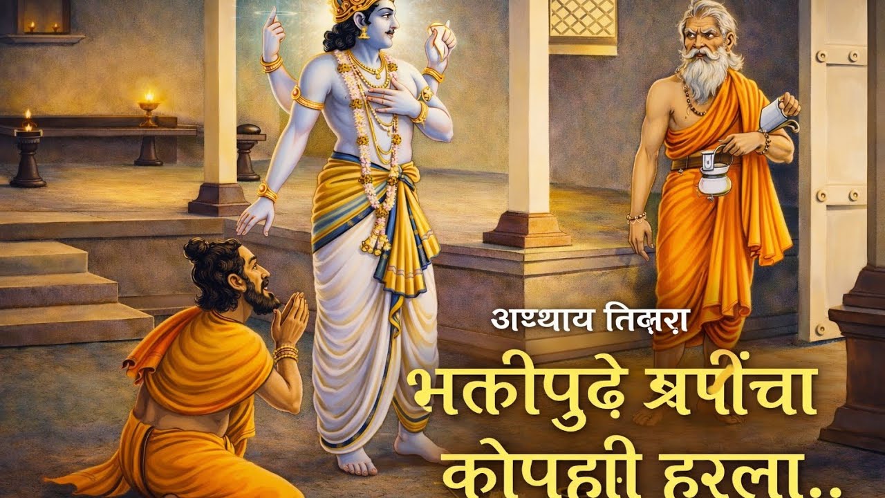 गुरुचरित्र अध्याय तिसरा... भक्तीपुढे ऋषींचा कोपही हरला...