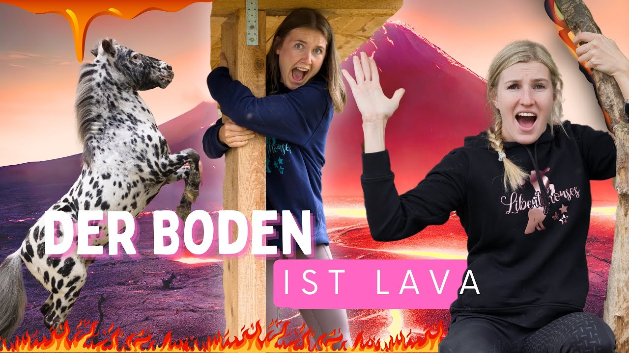 der Boden ist LAVA  #Pferdedition mit ​⁠@Pilsali 😍❤️