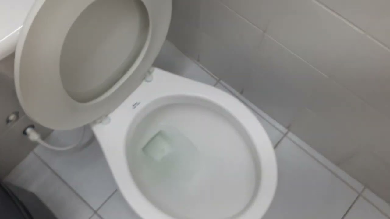 Vaso sanit&aacute;rio DECA Ravena com caixa acoplada - Descarga / DECA Ravena Toilet - Flush