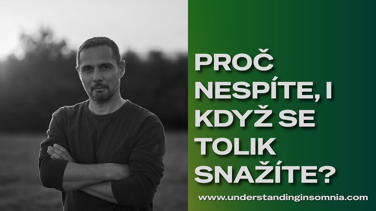 Čím víc se snažíte usnout, tím méně vám to jde? Proč ? Jedná se o paradox spánku     (#002)