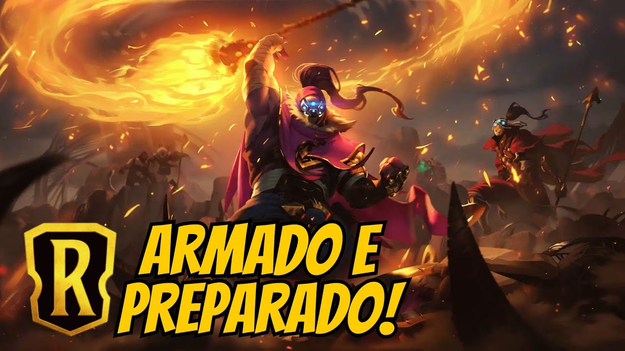 DECK DE JAX ORNN ESTÁ DE VOLTA NO PADRÃO - Legends of Runeterra