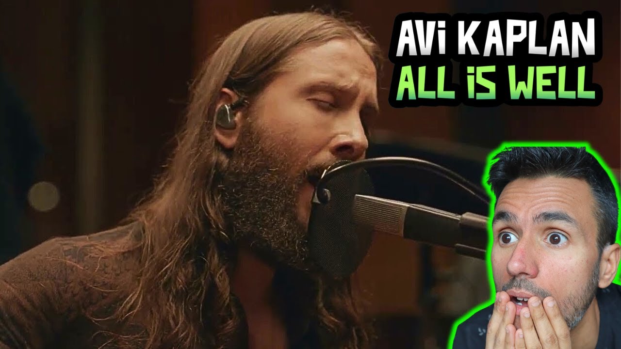 Avi Kaplan - All Is Well (Live at Sunset Sound) REACION - First Time Hearing It