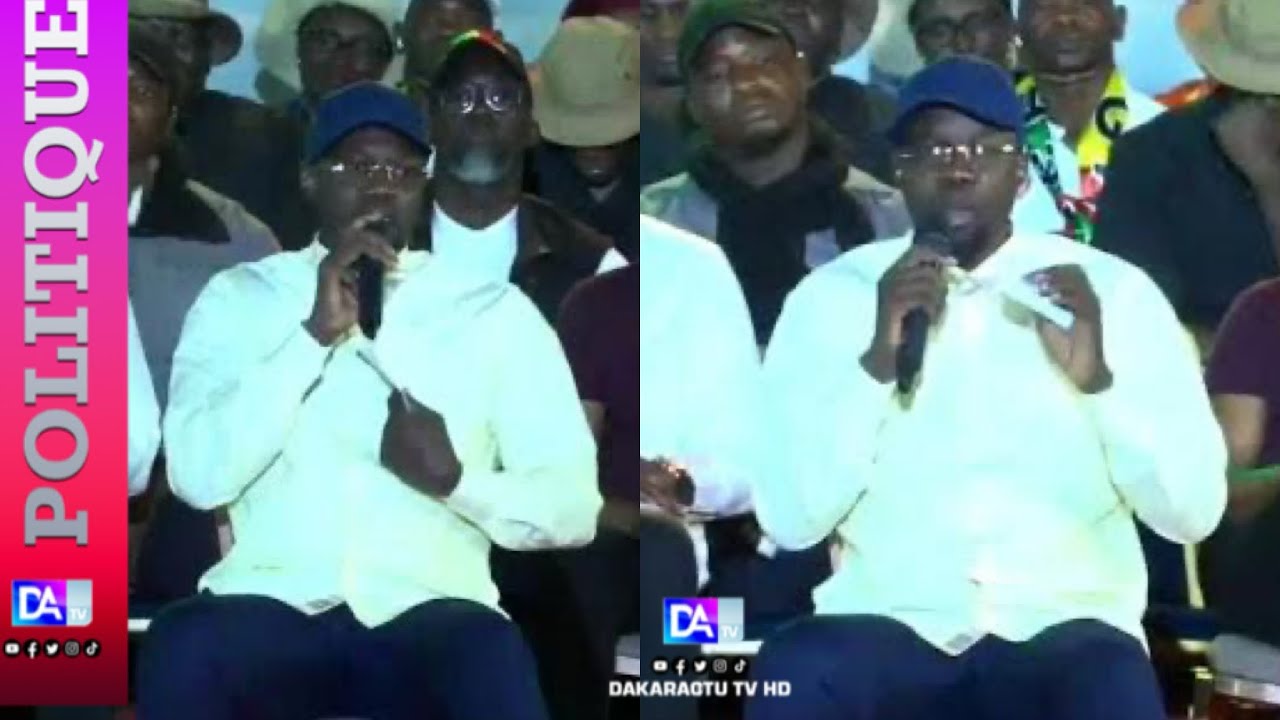 INTEGRALITE DISCOURS DE SONKO à SAINT-LOUIS EN WOLOF