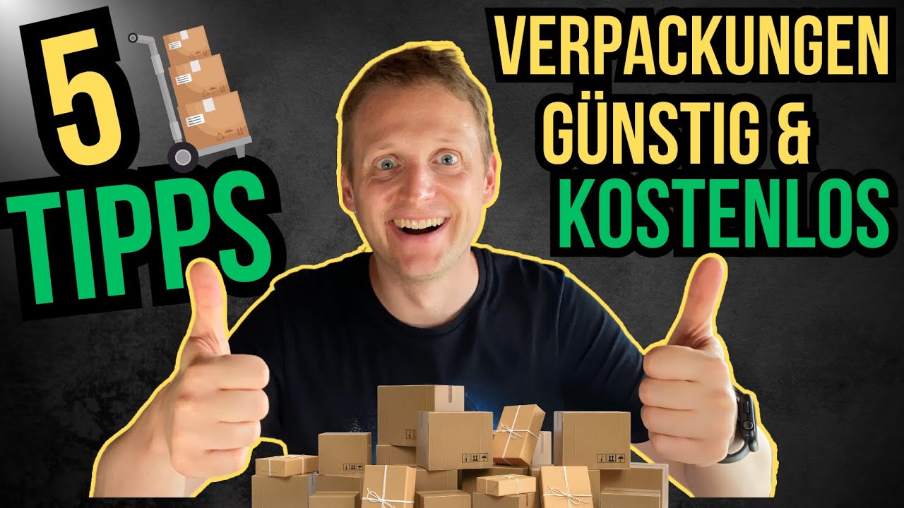 5 geniale Tipps f&uuml;r kostenloses Verpackungsmaterial und Kartonagen - So sparst du beim Reselling!