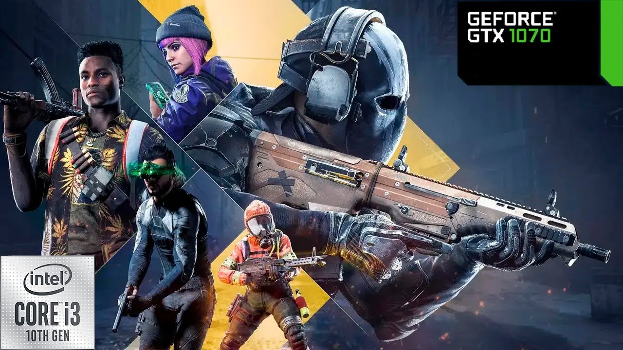 XDefiant: GTX 1070 + i3 10100f