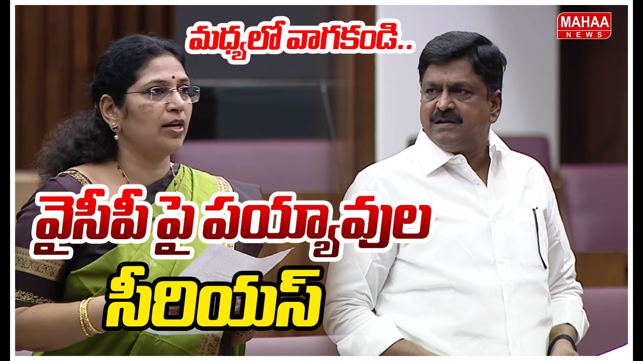 మధ్యలో వాగకండి..వైసీపీ పై పయ్యావుల సీరియస్ | Payyavula Keshav Fire On YCP | AP Council