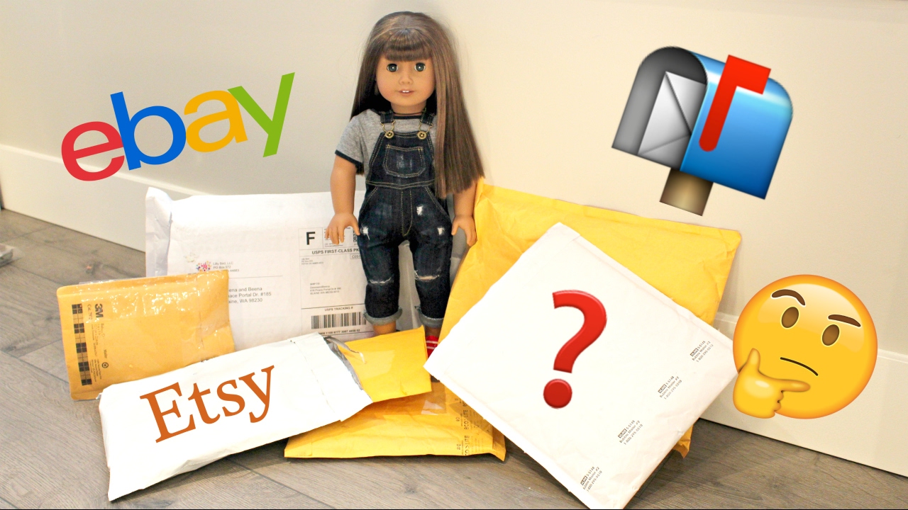 Opening HUGE American Girl Doll Mail HAUL | Esty & Ebay📬