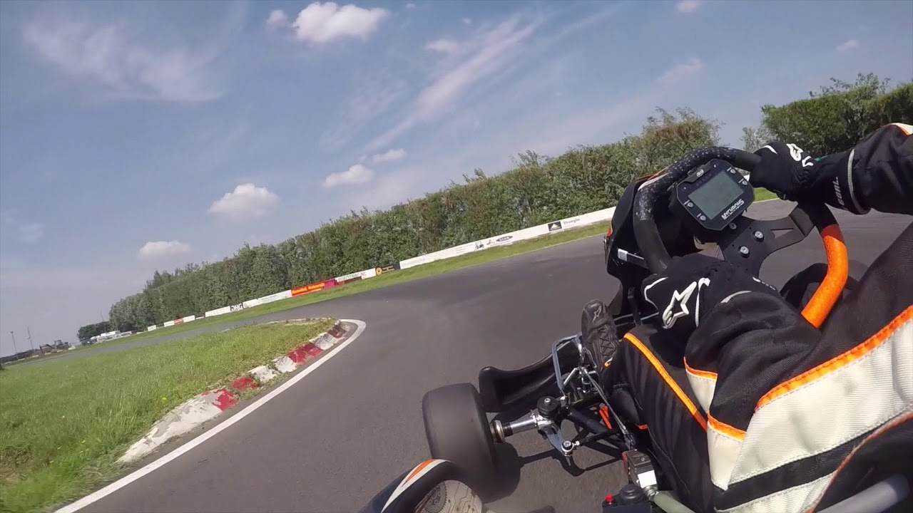 Karting Practice at Circuit Strijen with CRG KT2 X30 Senior