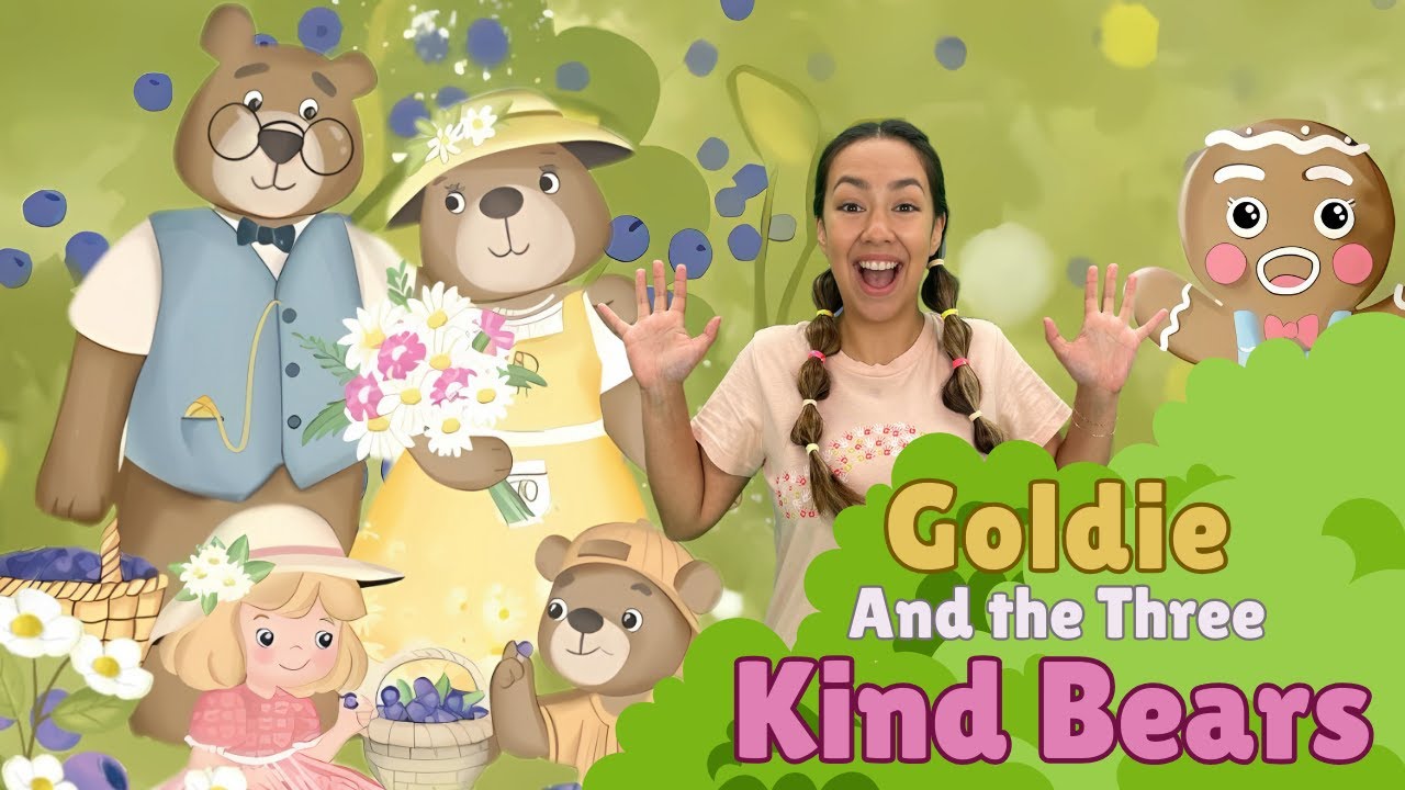 Goldie and the Three Kind Bears | Kids Bedtime Story About Kindness | Read Aloud