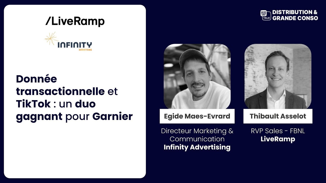 Infinity Advertising & LiveRamp - Donnée transactionnelle et TikTok : un duo gagnant pour Garnier