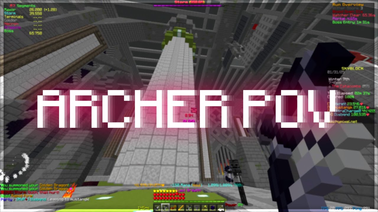 M7 Archer POV | HYPIXEL SKYBLOCK