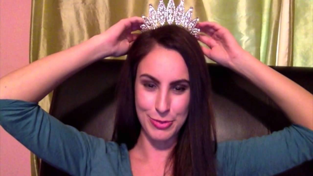 Securing a Pageant Crown Tutorial