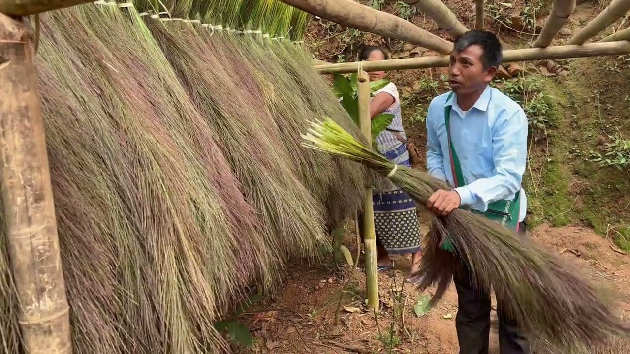 The Art of Making Basuba Broom | NABFOUNDATION