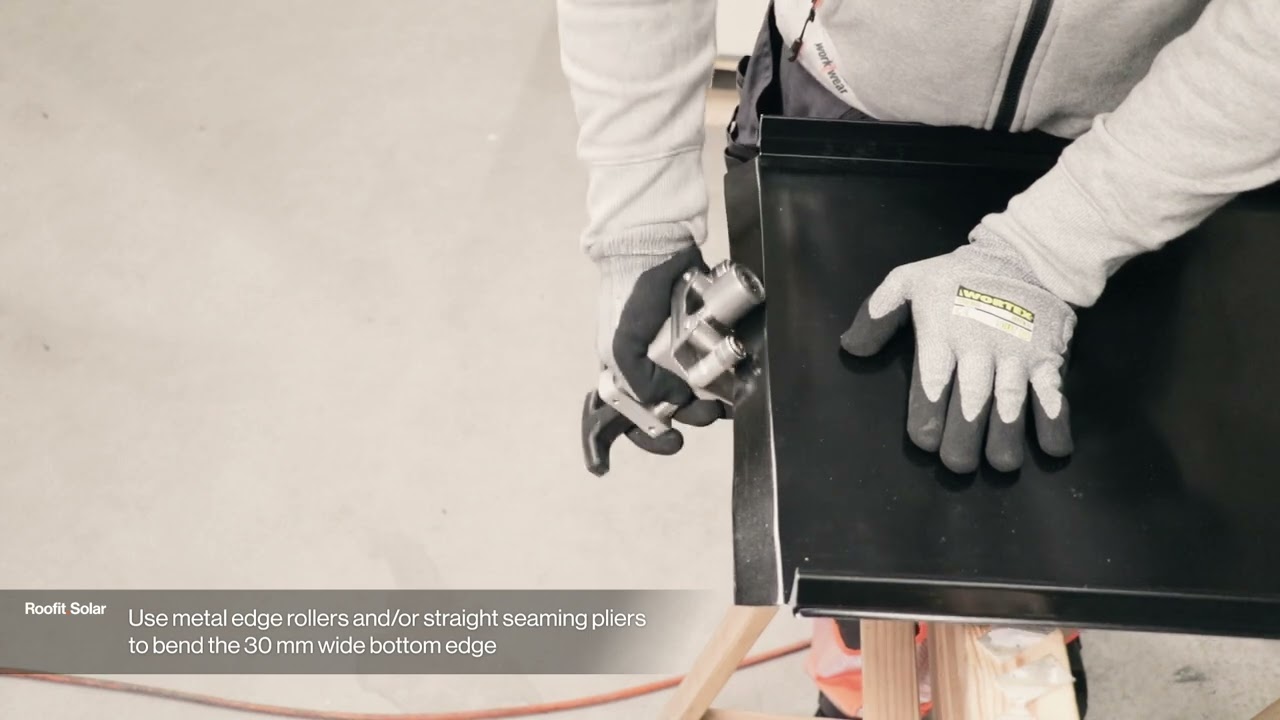 Roofit.Solar NuClick® Solar Roof Installation - Active to Passive Overlap Tutorial