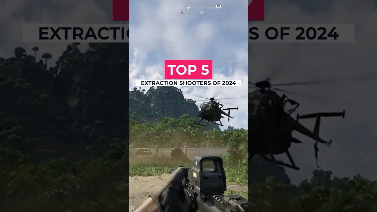 5 лучших шутеров с эвакуацией 2024 года! Часть 1/5 #extractionshooter #fpsgame #newgames #arcraiders