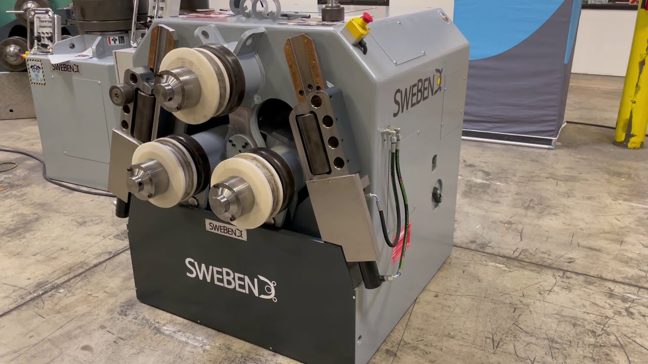 SweBend SB3-85S - Hydraulic Angle Bending Roll