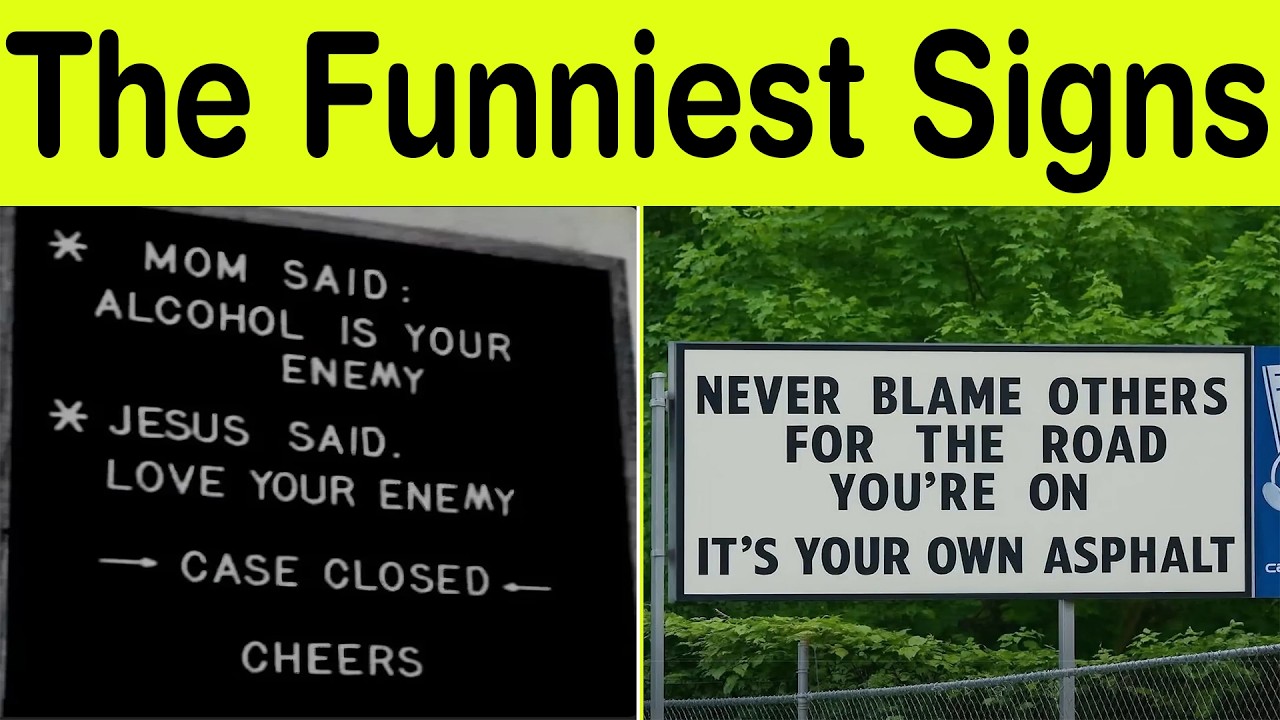 The Funniest Sign Ever Spotted in Public – You’ll Laugh Harder Than You Should! || Happy Panda