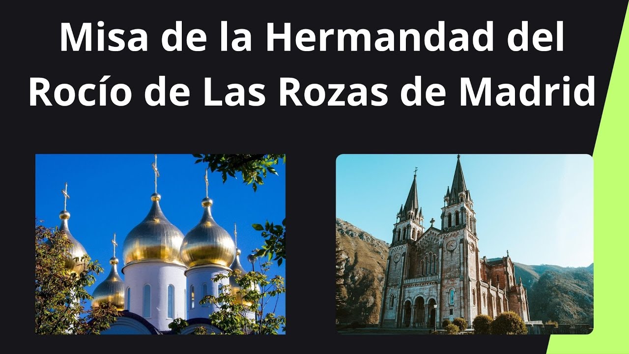 Misa de la Hermandad del Rocío de Las Rozas de Madrid