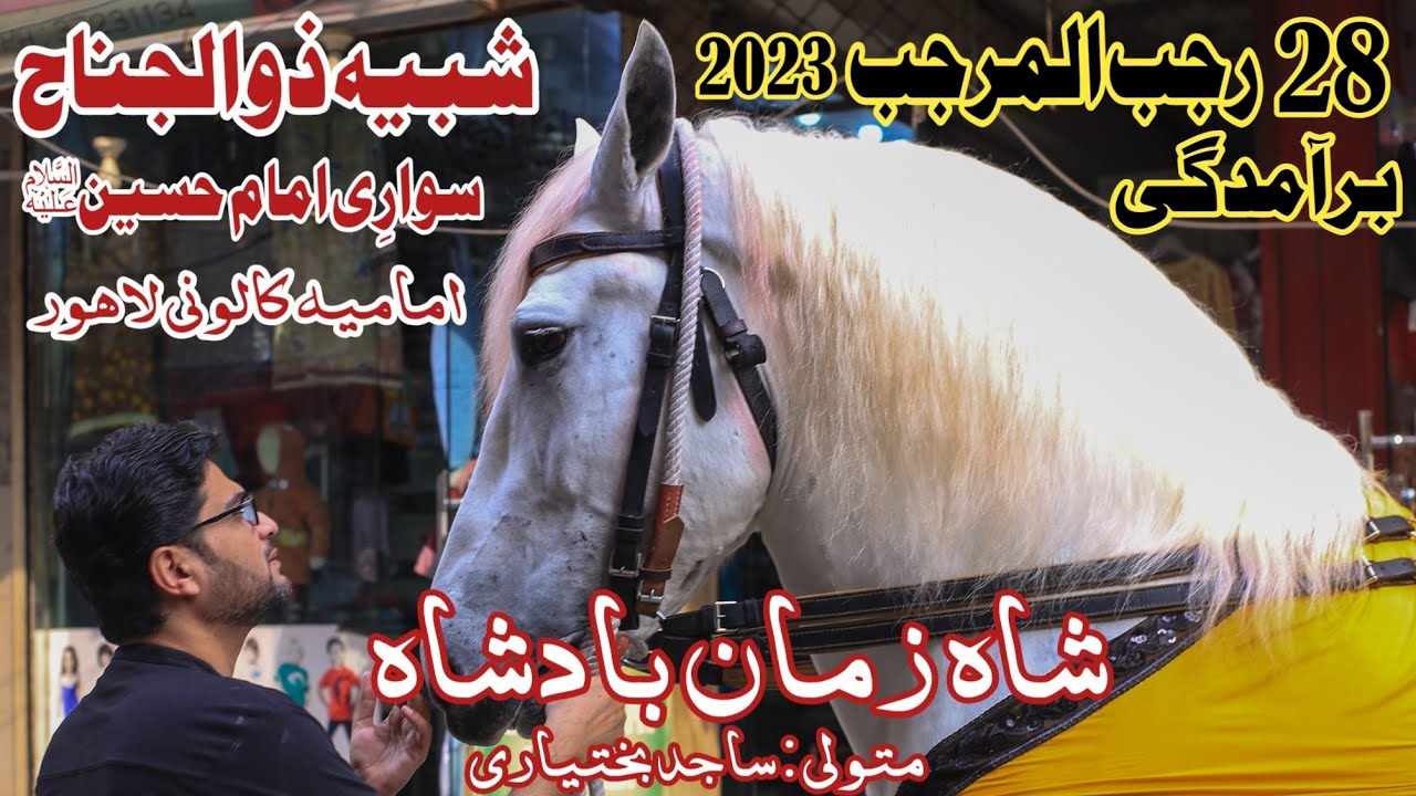 Tayari or Baramdagi 28 Rajab 2023 Imamia Colony ShahZaman Badshah