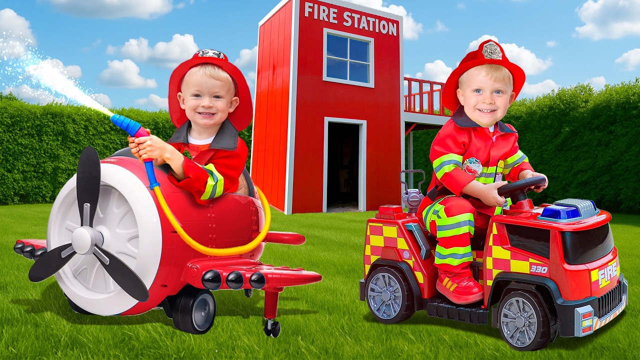 Aprendiendo a Ser Bombero | Aventuras para Niños