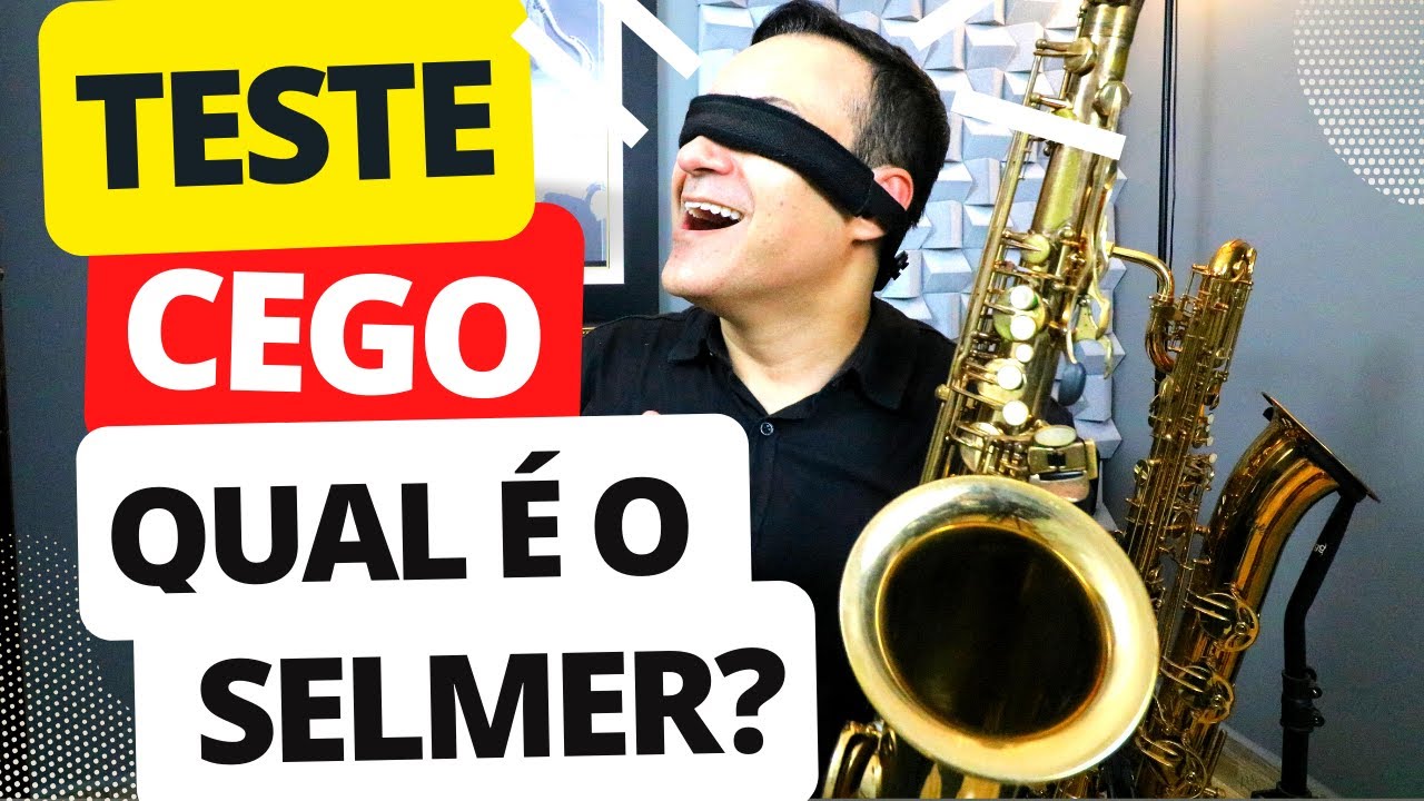 Teste cego qual é o saxofone Selmer? qual soa melhor?