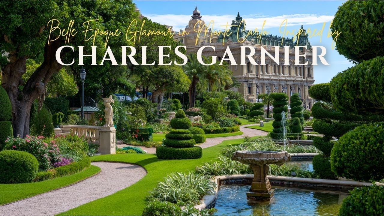 Belle Époque Glamour in Monte Carlo  Inspired by Charles Garnier’s Grand Architecture