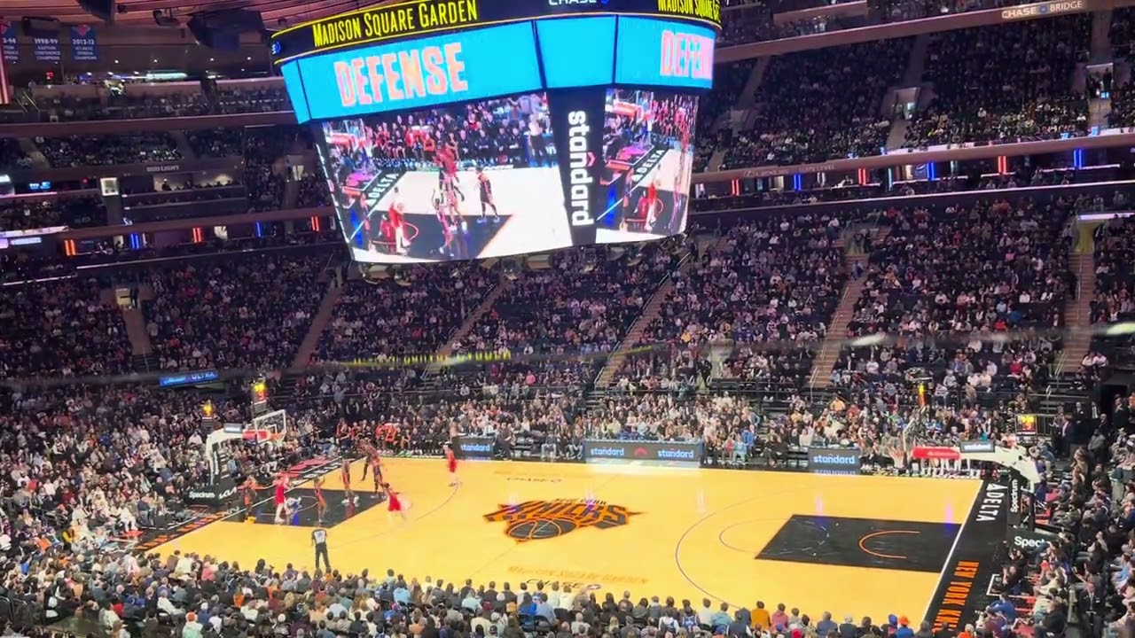 New York Nicks Madison Square Garden 25/11/22
