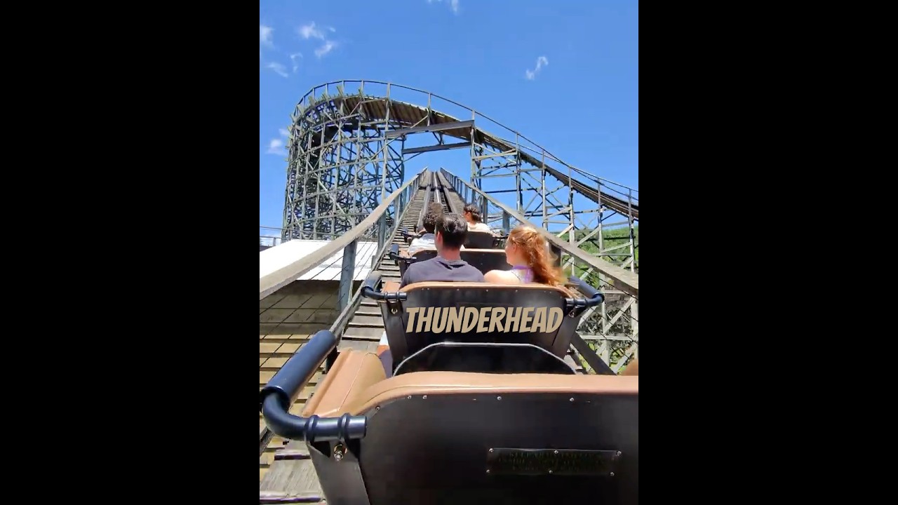 Riding Thunderhead at Dollywood