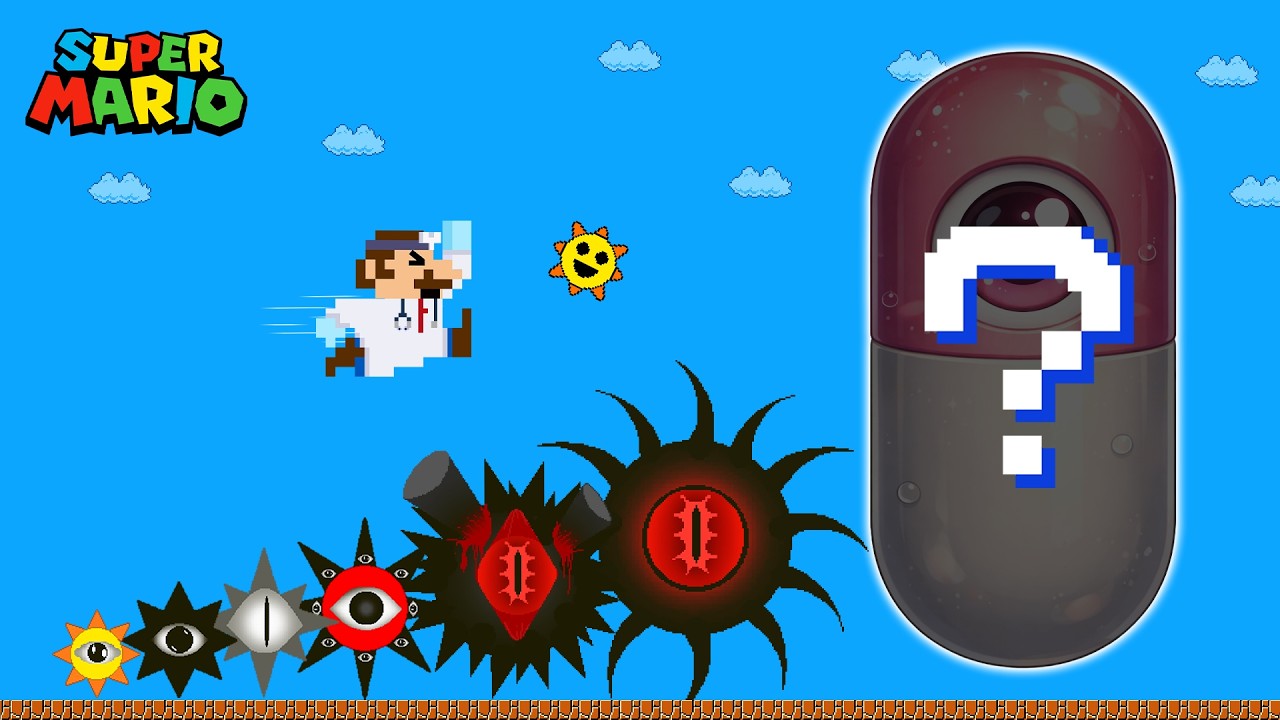 Mario's Hardest Challenge: Dr.Mario unlocked New Sprunki Mr.Sun SECRET Phase!