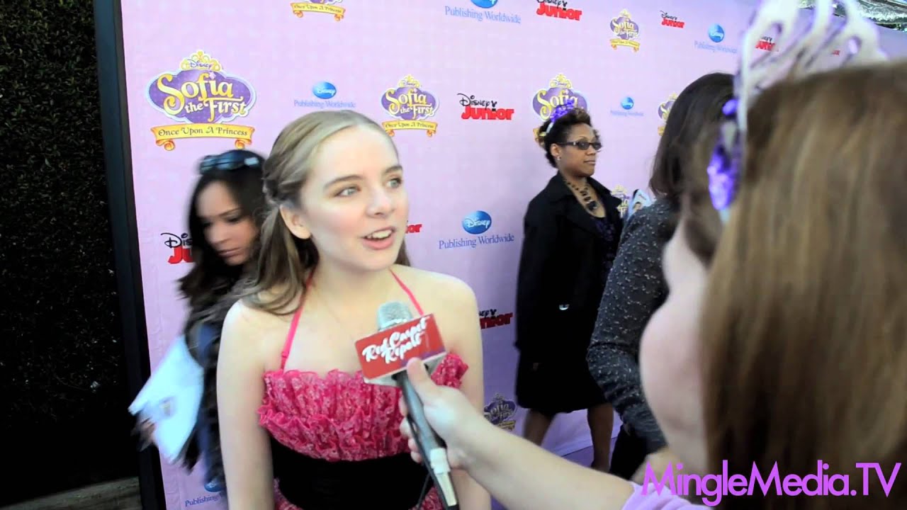 Darcy Rose Byrnes at Disney's Sofia The First: Once Upon a Princess Premiere @DarcyRoseByrnes