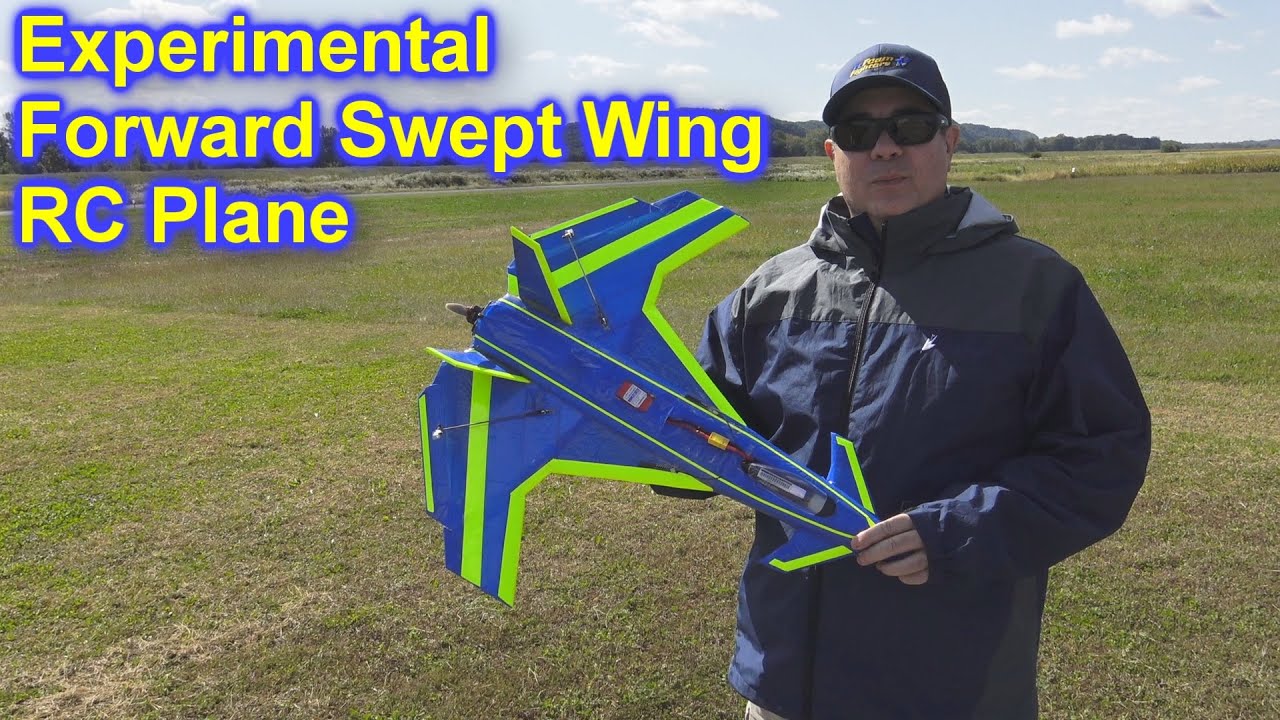 Experimental Forward Swept Wing Plane