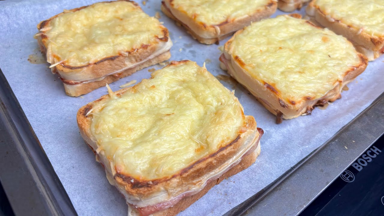 Voici une façon simple et rapide de préparer les croques-monsieur!