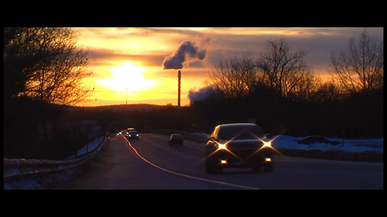 Sunrise in New Hampshire - Panasonic SD9 with Sankor 16F Anamorphic Lens