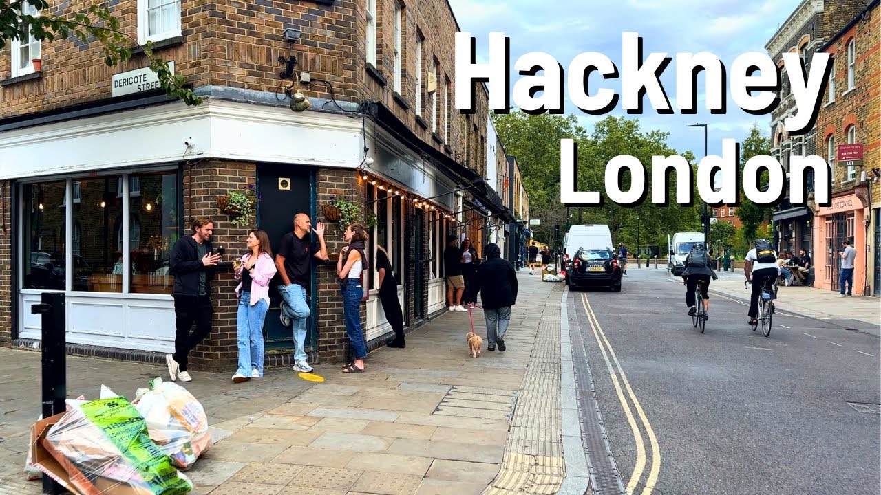 LONDON Hackney Vlog 🇬🇧 Walk Route 4K