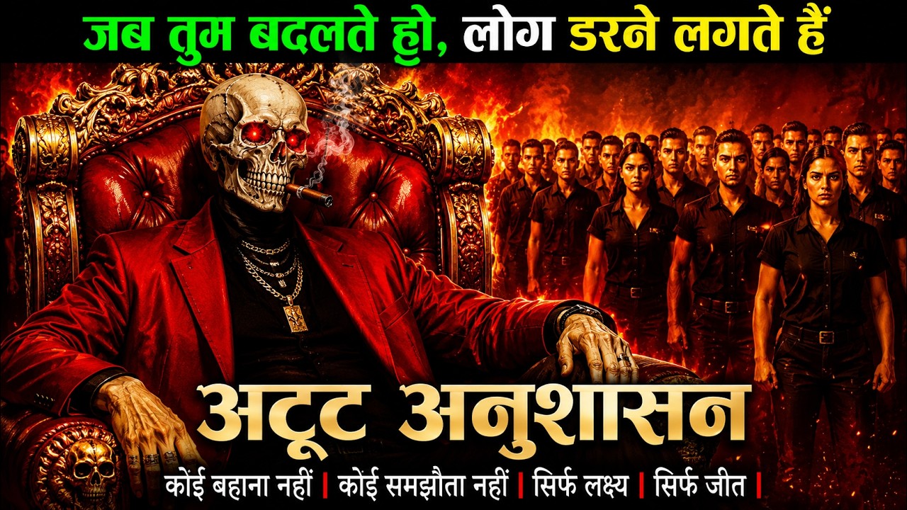 Dark Psychology  इतना अनुशासित बनो कि लोग तुमसे डरने लगें | Machiavelli Mindset Hindi