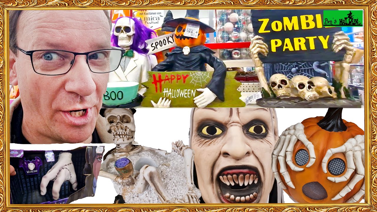 🎃 Halloween ☠️ Dekoracje, maski itp. w sklepie z zabawkami Rofu Kinderland 2024