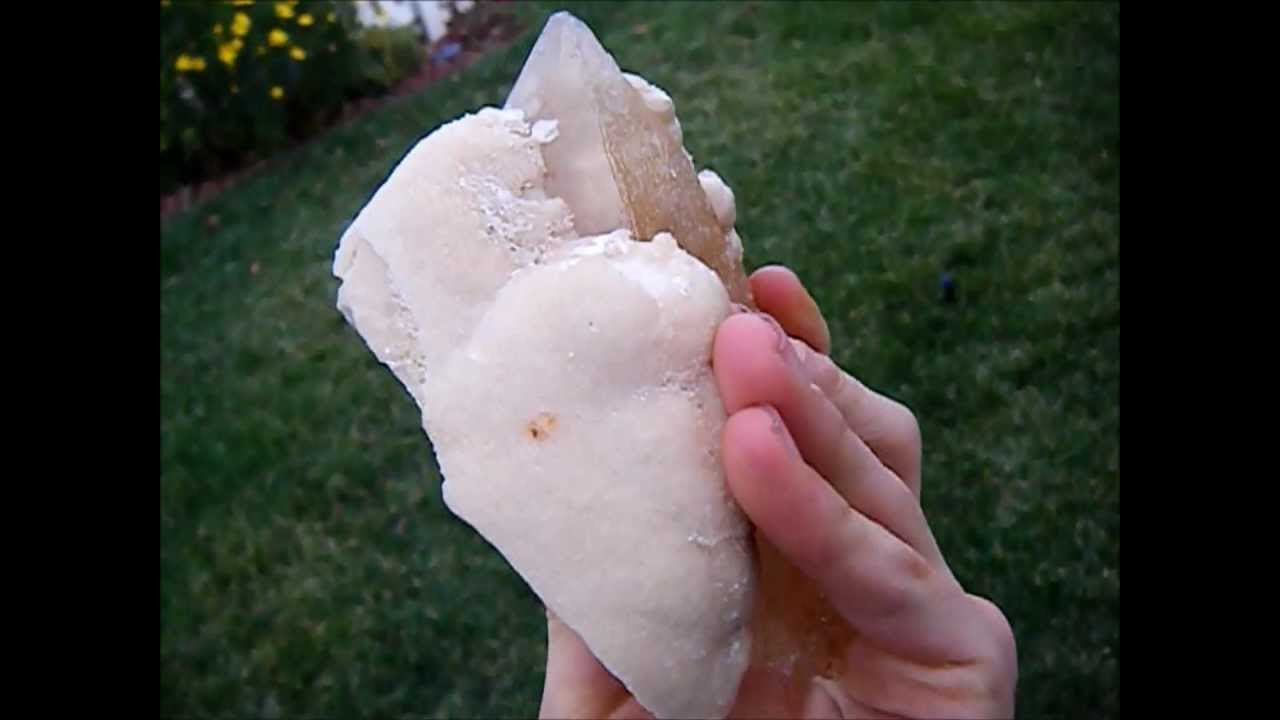 Dogstooth Calcite in a Stalagmite