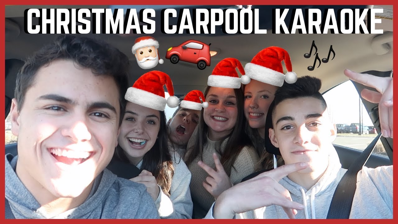 HIGH SCHOOL CHRISTMAS CARPOOL KARAOKE!