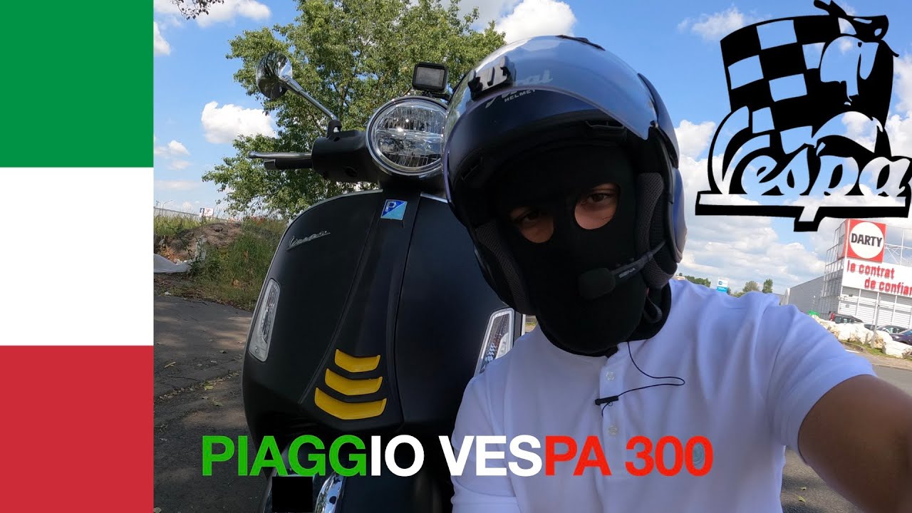 PIAGGIO VESPA 300 GTS SCOOTER DE BOBO OU????? 😂(LEVETTE PARTY)(WHEEL PARTY)