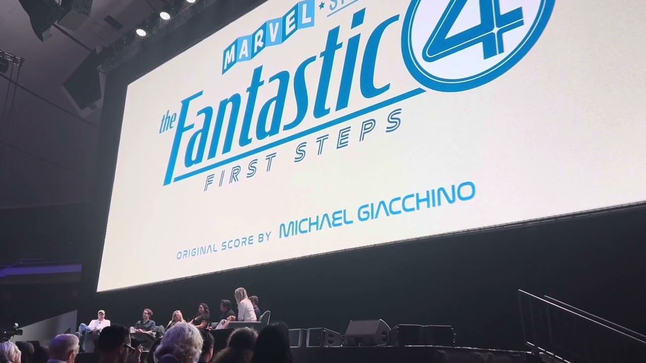 FANTASTIC FOUR Theme Revealed by Michael Giacchino at D23! Take a listen