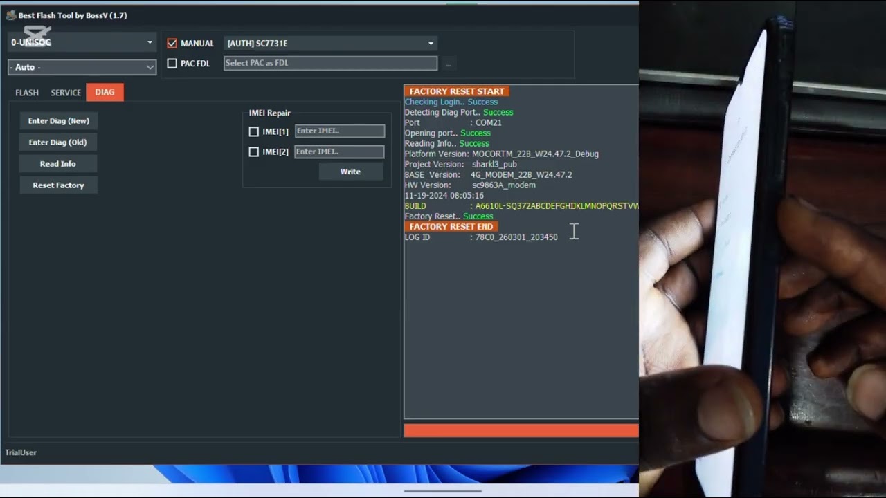 Yadda zakayi flashing din wayar android latest version Kuma da Free software BFT TOOL.