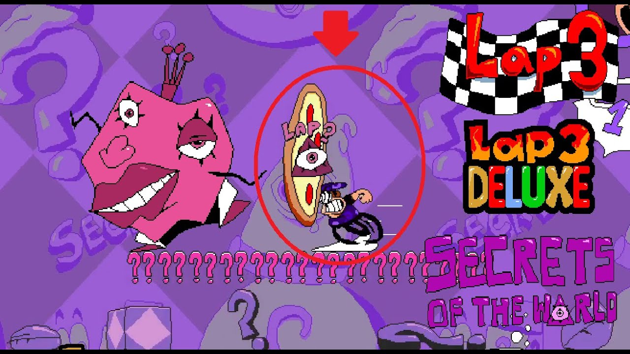 СЕКРЕТЫ ШЛИФОВКИ ДЕЛЮКС!!! [Pizza Tower Secrets Of The World Lap 3 Deluxe #2]