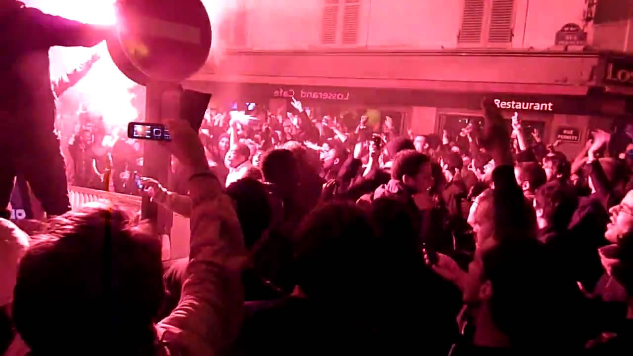 Countdown to the title for L'OM, fans celebrating in Paris!