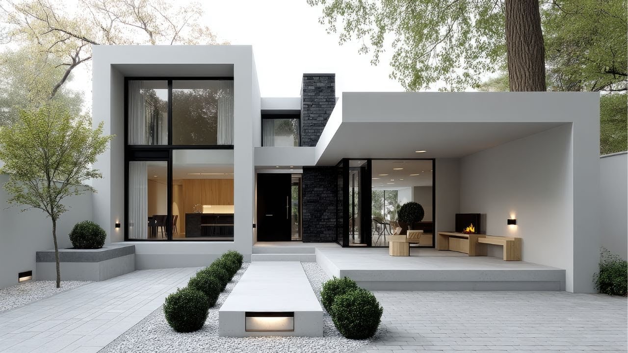 Where Silence Becomes Luxury | A Deep Dive Into a Calm Modern Minimalist Residence