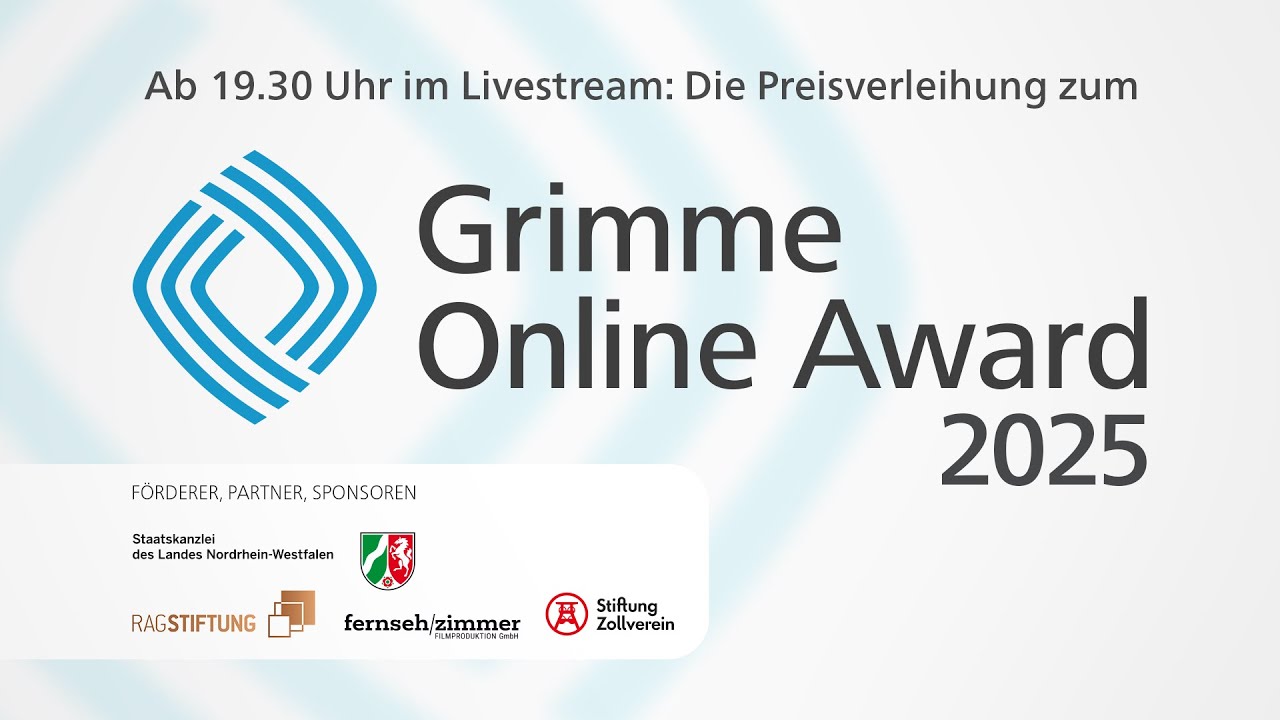 Stream der Preisverleihung des #GOA25