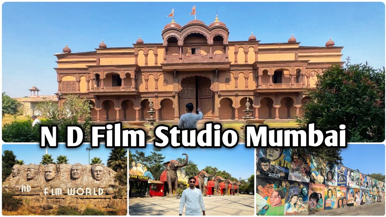 मुंबई के इस स्टूडियो में हुई है कई सुपरहिट फिल्मो की शूटिंग | N D Film Studio Karjat Mumbai