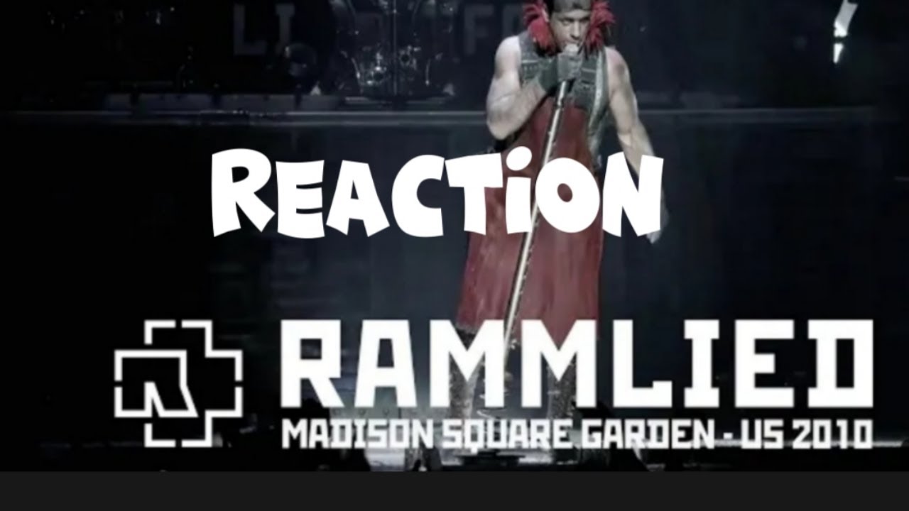 Rammstein - Rammlied (Live from Madison Square Garden) #rammstein #rammsteinreaction #guitar